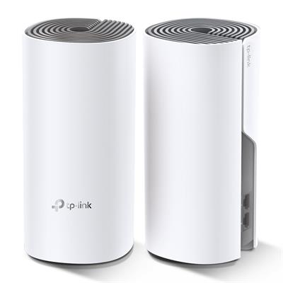 TP-Link Deco E4 Whole Home Mesh Wi-Fi System, Seamless and Speedy (AC1200) for Large Home, Work with Amazon Echo/Alexa, Router and WiFi Booster Replacement, Parent Control, Pack of 2