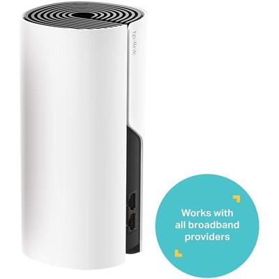 TP-Link Deco M4 Wi-Fi 5 Router, Dual Band Up to 1167 Mbps, Wifi Extender as Add on, Coverage up to 1,500 ft² /140 m², Connect 100 devices, Built Up WiFi Mesh System with all Deco, Parental Controls