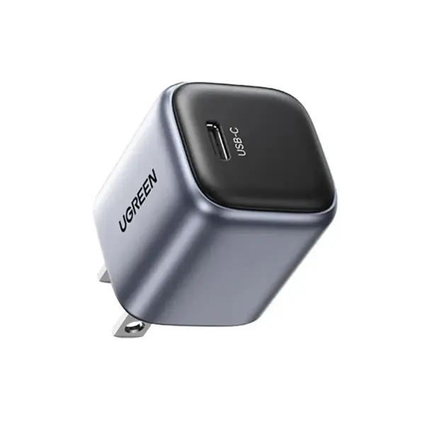 Ugreen Nexode 20W USB-C PD GaN Fast Charger (US Plug) Thermal Guard Technology for iPhone 17/16/15/14/13 Series