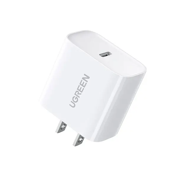 Ugreen 20W USB-C Charger PD 3.0 Fast Charger (White) US Plug