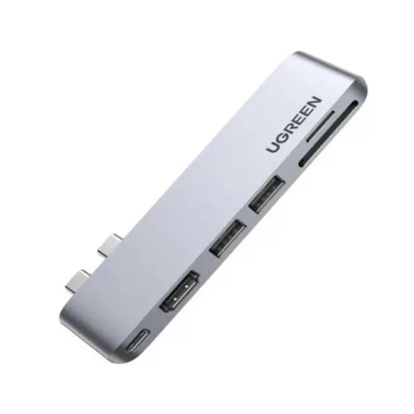 Ugreen USB-C 6-in-2 Hub for Macbook Pro 4K HDMI Thunderbolt 3 100W PD