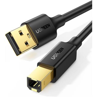 Ugreen USB Printer Cable - USB A to B Cable, High-Speed Printer Cord Compatible with Hp, Canon, Brother, Samsung, Dell, Epson, Lexmark, Xerox, Piano, Dac, and More (5M)