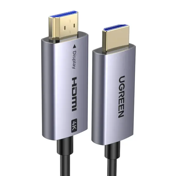 Ugreen HDMI 4K Fiber Optic Cable 10M – 4K 60Hz, 18Gbps, AOC