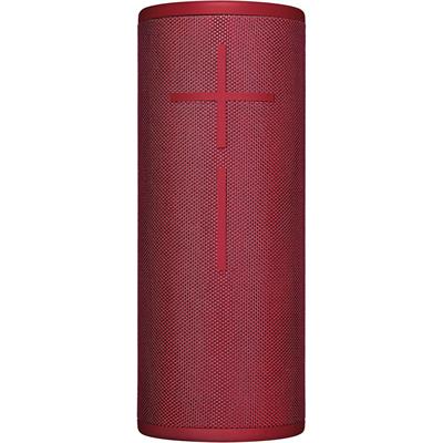 Ultimate Ears Boom 3 Wireless Bluetooth Speaker, Bold Sound + Deep Bass, Bluetooth, Magic Button, Waterproof, 15 Hours Battery, Range of 150 ft - Sunset Red (Box Open)