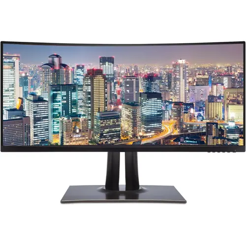ViewSonic VP3481A 34-inch 3440 x 1440 100Hz 5ms UWQHD VA Ultrawide Premium Monitor Bundle with Dock, ColorPro, Ethernet, HDMI, DisplayPort, USB-C