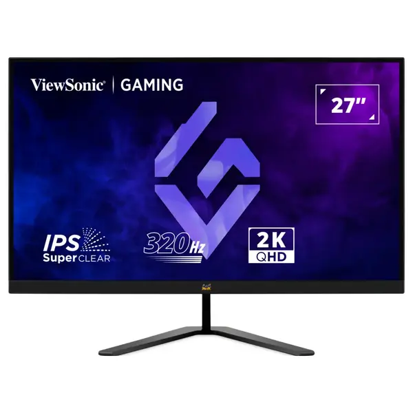 ViewSonic VX2766-2K-PRO-9 Gaming Monitor, 27", 2K QHD 320Hz IPS, HDR10