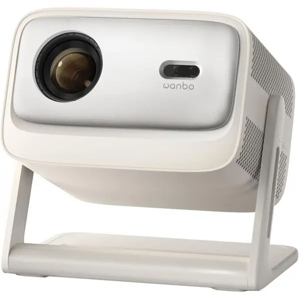 Wanbo Vali 1 Pro Smart Home Projector Google TV 4K Supported, MEMC, 2+32G, HDR10, Dolby Audio, HDMI 2.1 eARC, 900ANSI, Fully Automatic, 200° Rotatable, 1080P Portable Outdoor Movie Projector
