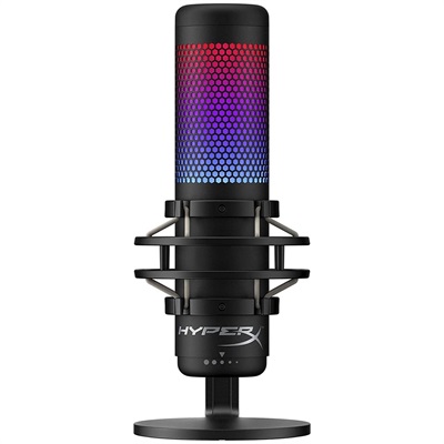 HyperX QuadCast S RGB USB Microphone - Black (Box Open)