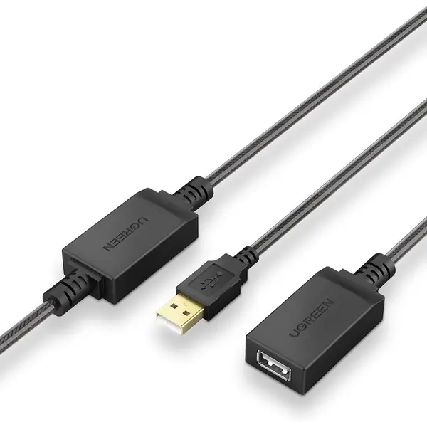 Ugreen USB 2.0 Active Extension Cable with Chipset 10M