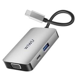 Wiwu 513HVP 5-in-1 Type-C Hub Adapter