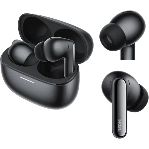 Xiaomi Redmi Buds 8 Pro True Wireless Bluetooth Earbuds in-ear, 55dB Active Noise Cancelling, Triple Driver, Hi-Res HiFi Sound, Dolby Audio, Up to 33 Hours Battery Life, Bluetooth 5.4, IP54, Black