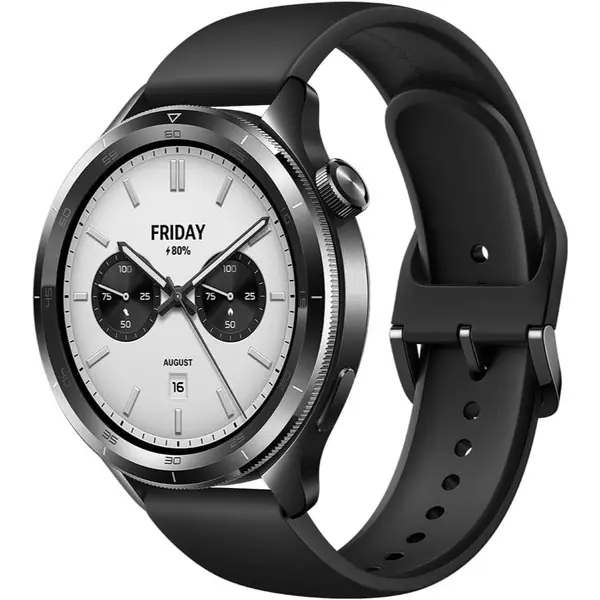Xiaomi Watch S4 Smartwatch with 1.43-inch OLED Display NFC Bluetooth Calls Gesture Control 150+ Sports Modes 15-Day Battery HyperOS Alexa Model M2425W1 (Black)