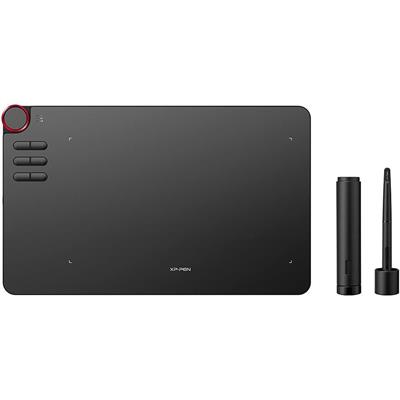 XP-Pen Deco 03 Drawing Tablet, 8192 Level Battery-Free Pen Stylus, 2.4G Wireless, Shortcut Dial, Programmable Buttons, Works with Windows 11/10/8/7, Mac OS, Chromebook
