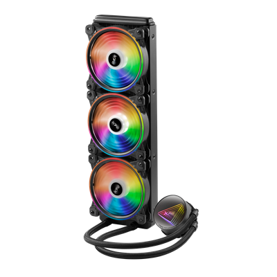 XPG Levante X 360 ARGB AIO Liquid CPU Cooler - Black