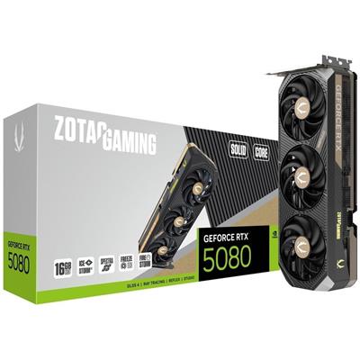 Zotac Gaming GeForce RTX 5080 Solid Core 16GB GDDR7 Graphics Card