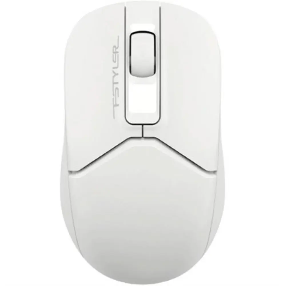A4Tech Fstyler FG12S 2.4GHz Wireless Silent Click Mouse - White