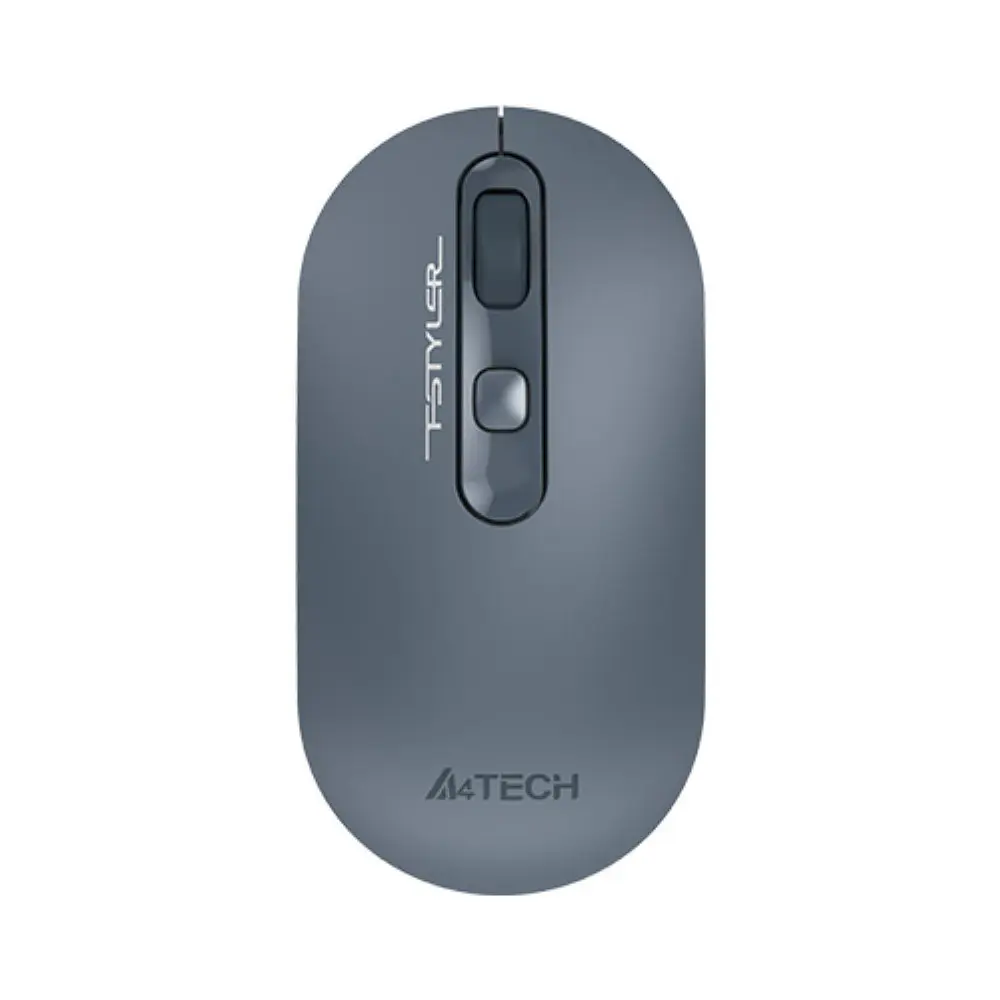 A4Tech Fstyler FG20S 2.4GHz Wireless Silent Click Mouse - Ash Blue