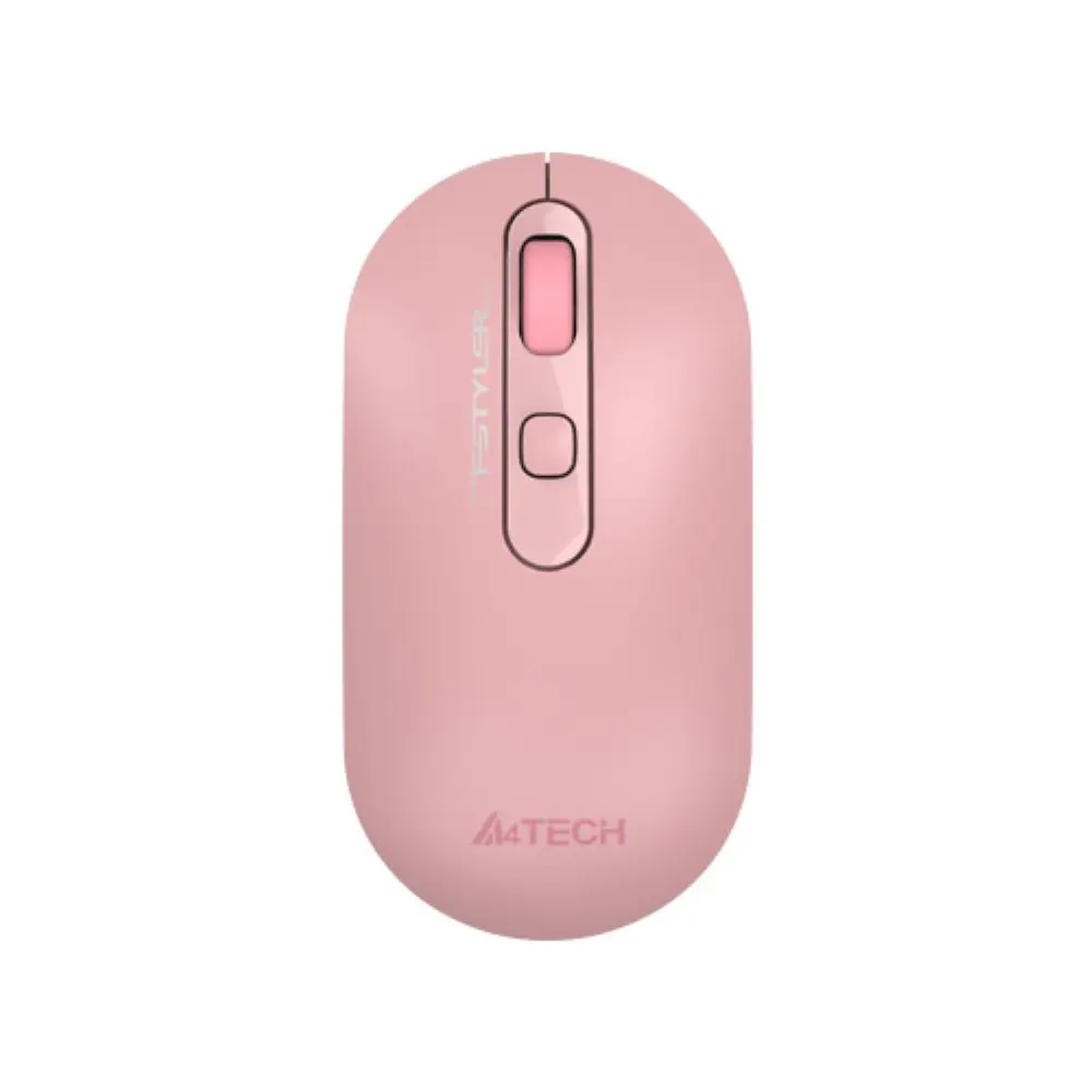 A4Tech Fstyler FG20S 2.4GHz Wireless Silent Click Mouse - Pink