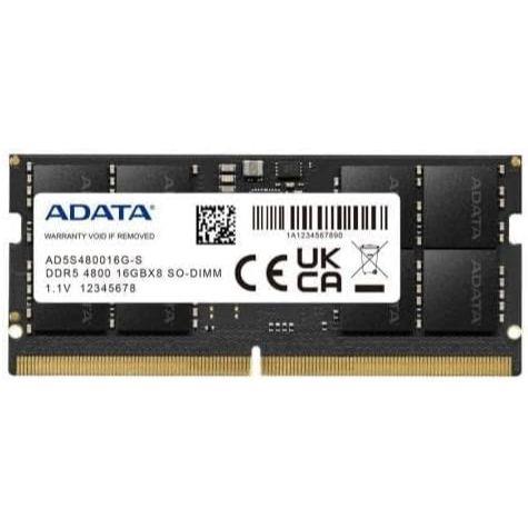 Adata 16GB (1x16GB) 4800MHz SO-DIMM | 16GB DDR5 Laptop Ram | Price