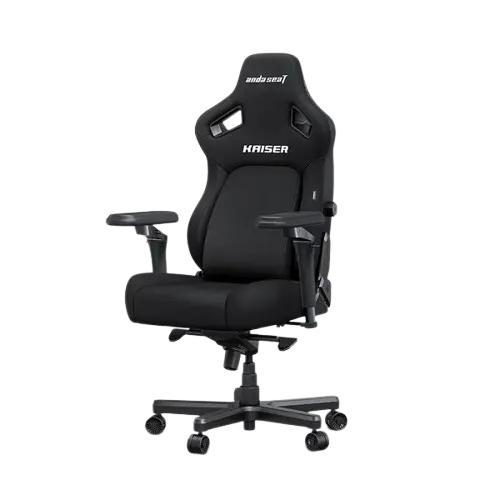Anda Seat Kaiser 4 L V2 Fabric Gaming Chair - Carbon Black
