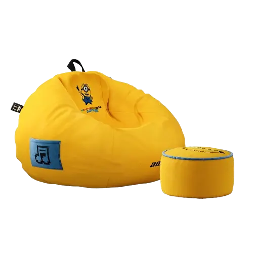 AndaSeat Minions Cloud Bean Bag Gaming Sofa Footrest