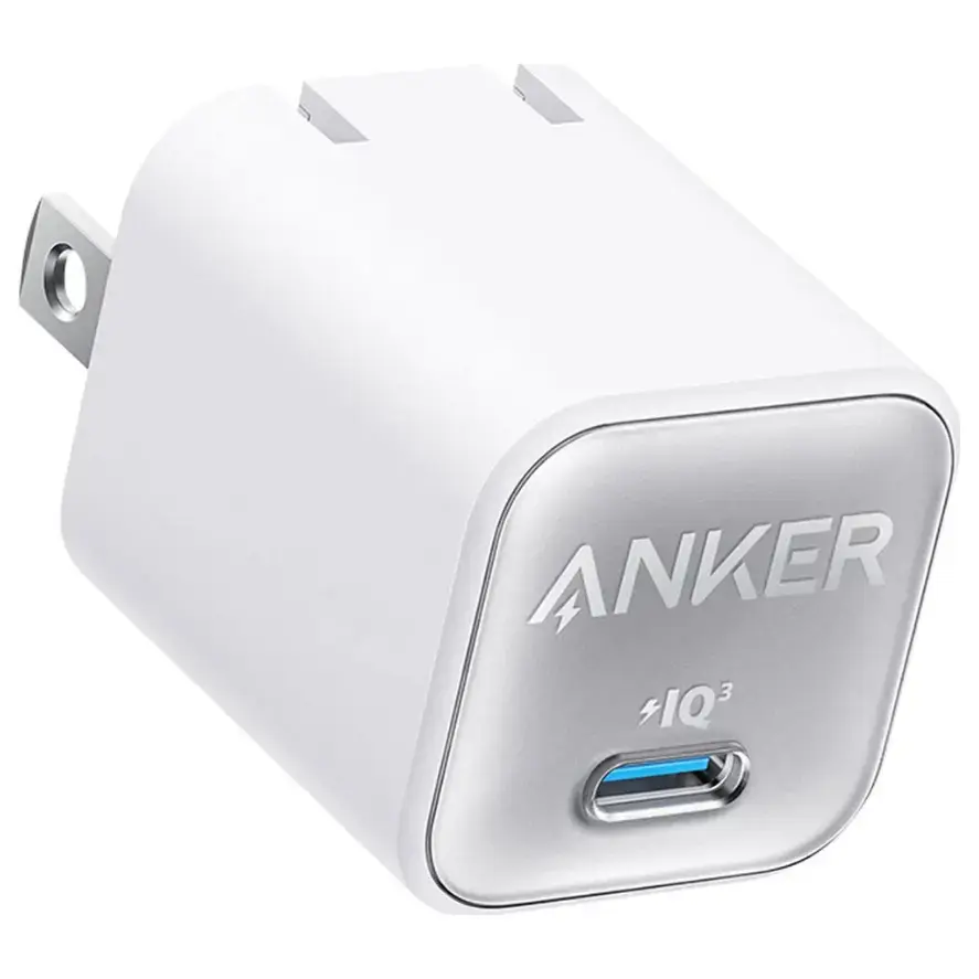 Anker 20W Zolo Mini Charger IQ 2-Pin - PD 20W PD 3.0 White A2615