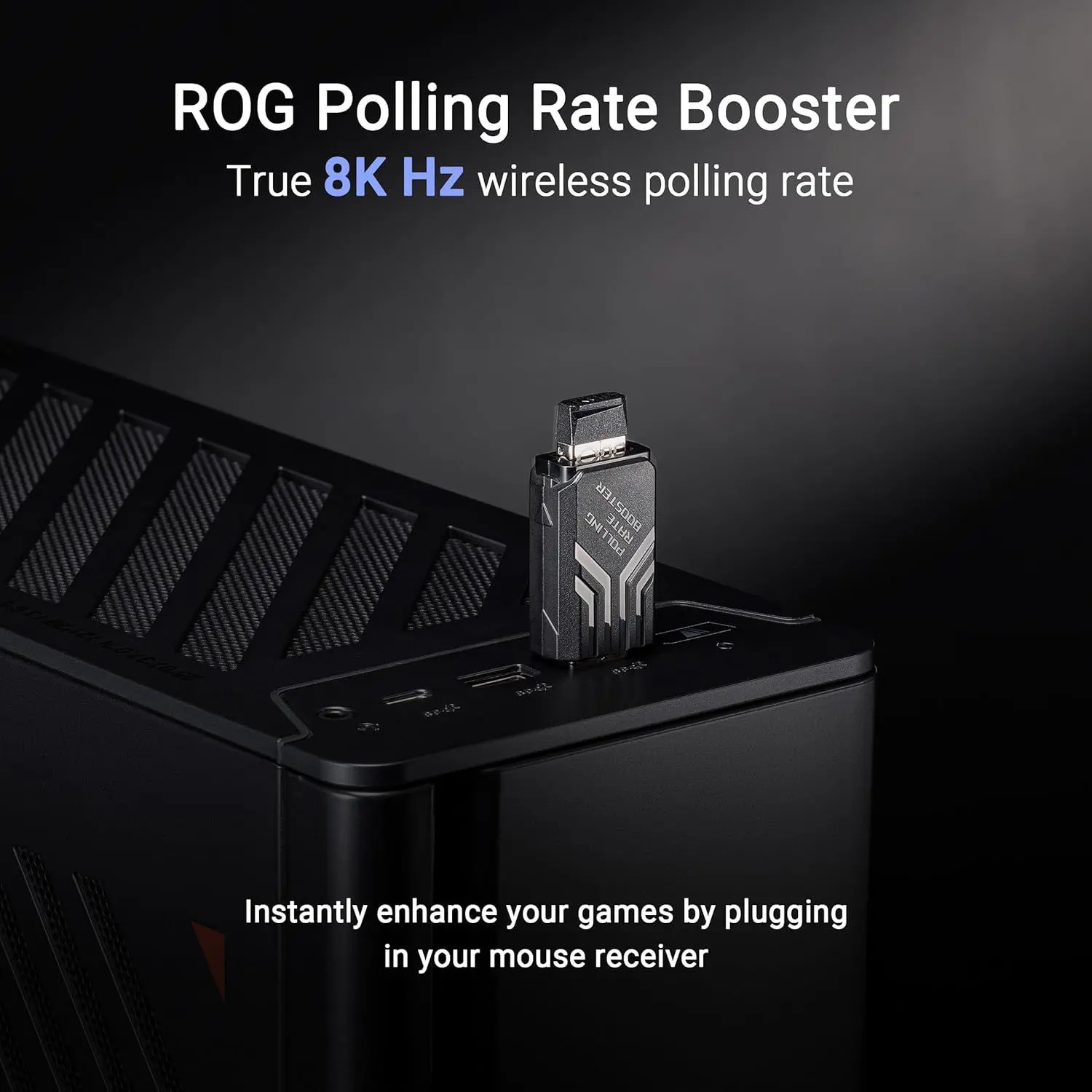 Asus Rog Harpe Ace Extreme Wireless Gaming Mouse, Carbon Fiber Build, 47g Lightweight, AimPoint Pro 42K Optical Sensor, Optical Micro Switches, ROG Polling Rate Booster, Esports & FPS Gaming, Black