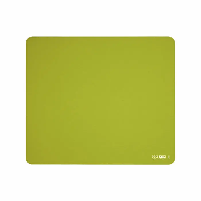 ATK 99G Air XSoft eSports Gaming Mouse Pad, Original Illustration, Ultra-Narrow Recessed Edge, Durable XSoft Non-Slip Rubber Base, Optimized for Gaming Sensors, for Gamer, Office & Home, 490×420×4mm - Matcha Green