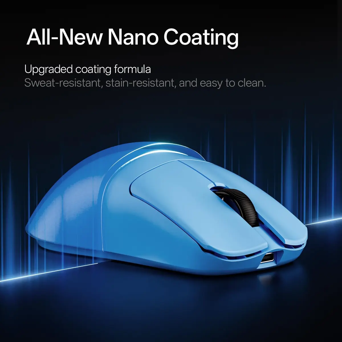 ATK Blazing F1 V3 Ultimate+ (Pearl Blue) Wireless Gaming Mouse