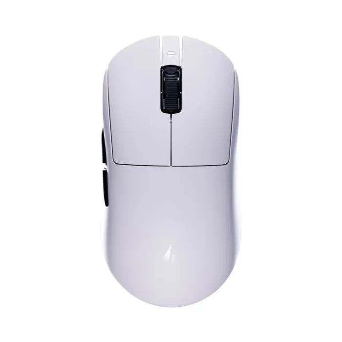 ATK Dragonfly A9 Ultimate+ Wireless Gaming Mouse - 55g Lightweight, PAW3955 Master Sensor, Up to 50000 DPI, 8K Polling Rate, 800 Hr Battery Life, Dual-Mode 2.4G/Wired (White)