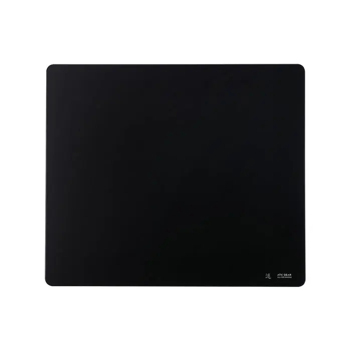 ATK Lian Yi Riffle Esports Glass Gaming Mouse Pad (Black)