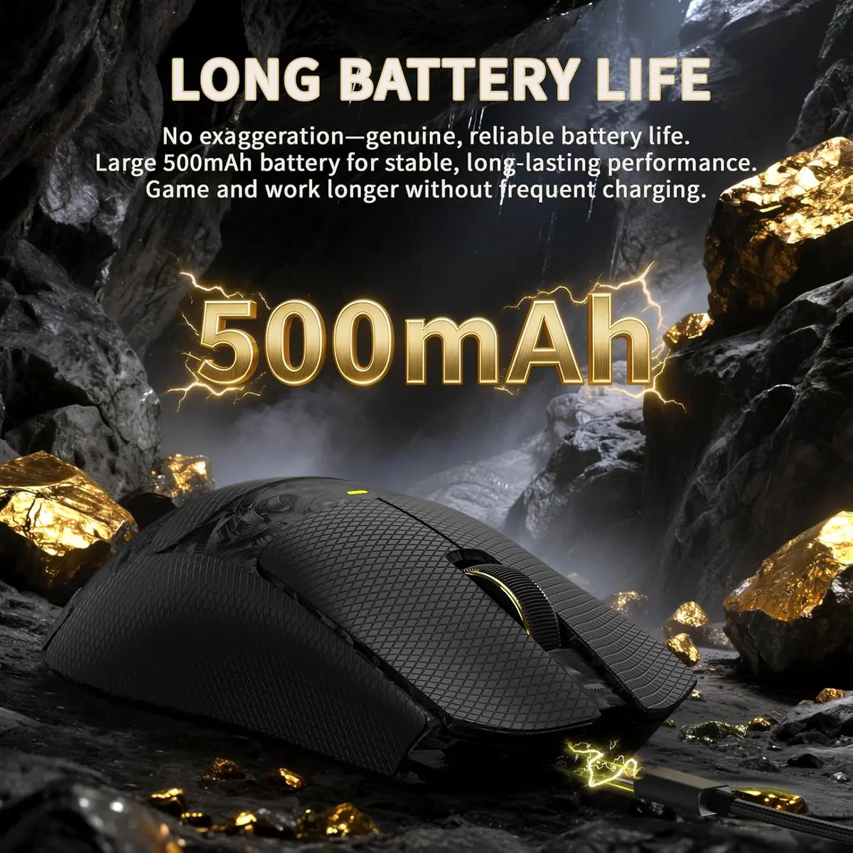 Attack Shark X11 Ultra (Black) | Wireless Gaming Mouse | Price in