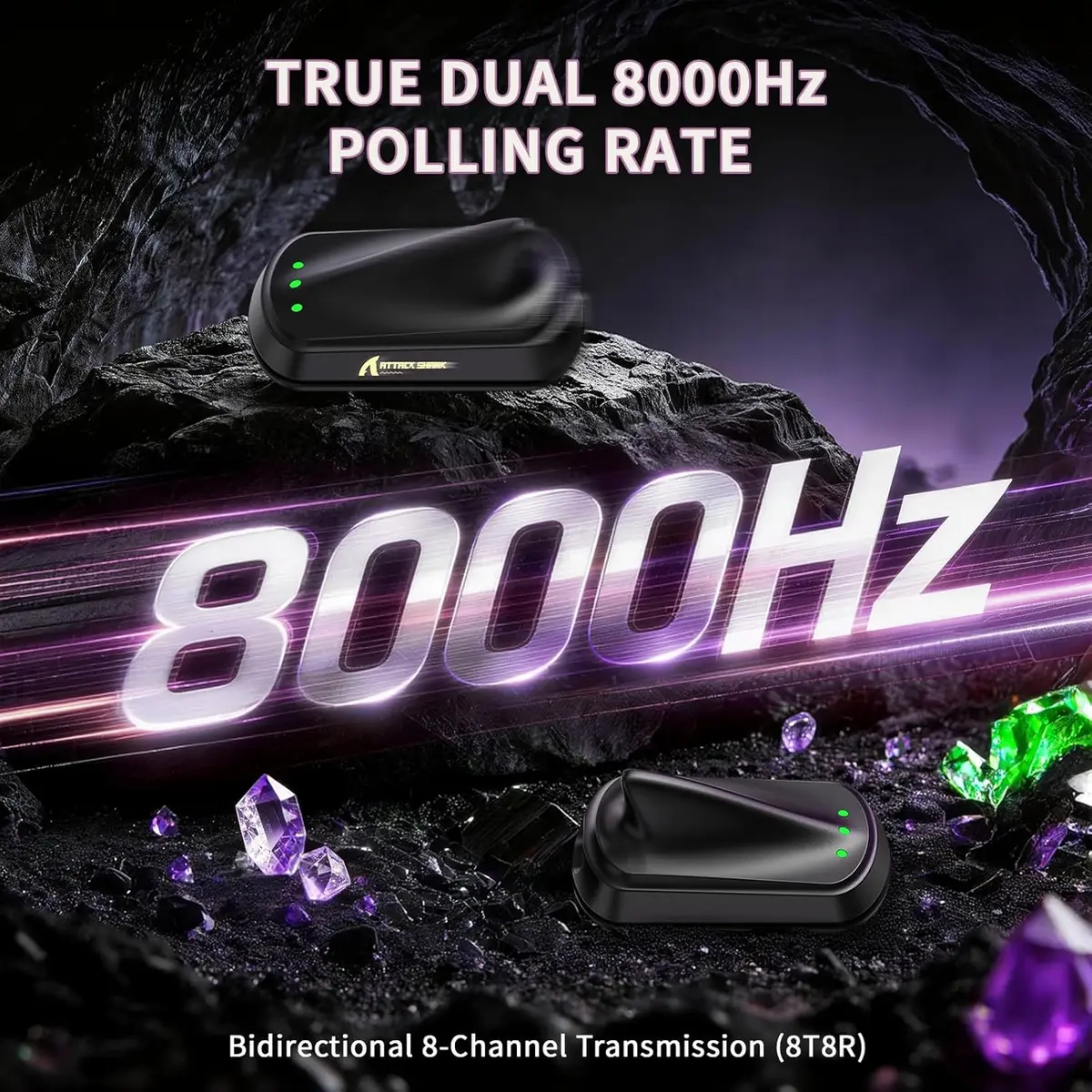 Attack Shark X11 Ultra (Purple) | Wireless Gaming Mouse | Price in