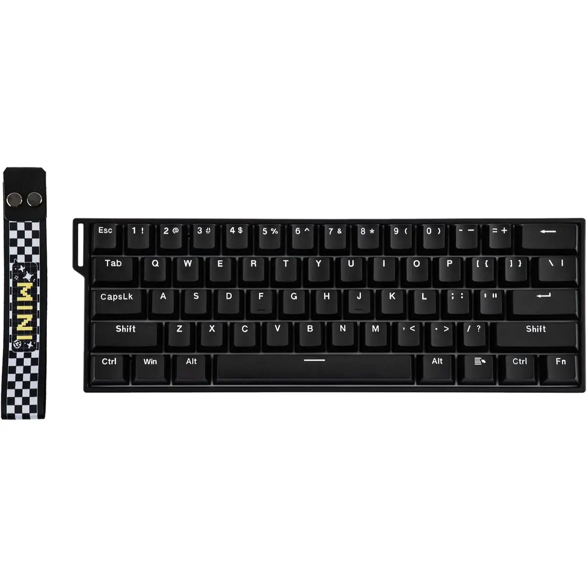 Aula WIN60 Series MINI60 HE Wireless Hall Effect Gaming Keyboard, 2.4GHz/BT, 8K Hz Polling, SOCD & DKS, Adjustable Actuation & Fast Trigger, PBT Keycap, 60% Wireless Mechanical Keyboard for Win/Mac (Black)
