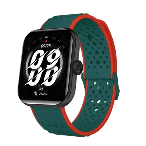 Aurafit UB6 Pro & Mini Smartwatch - with Bluetooth Calling & Nylon Strap (Black)