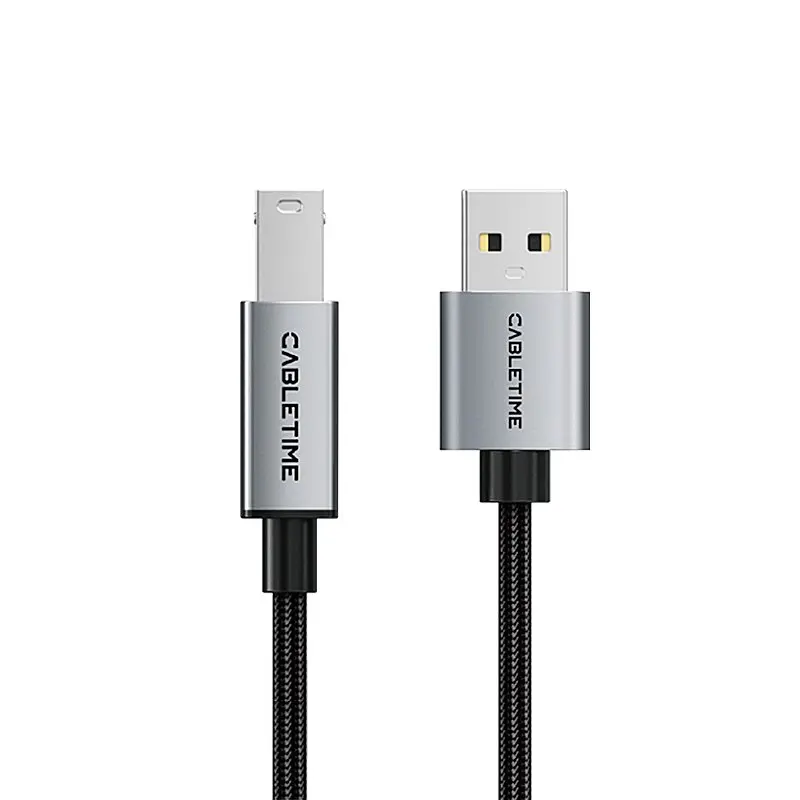 Cabletime CA15L USB-A to USB-B Printer Cable – 2M