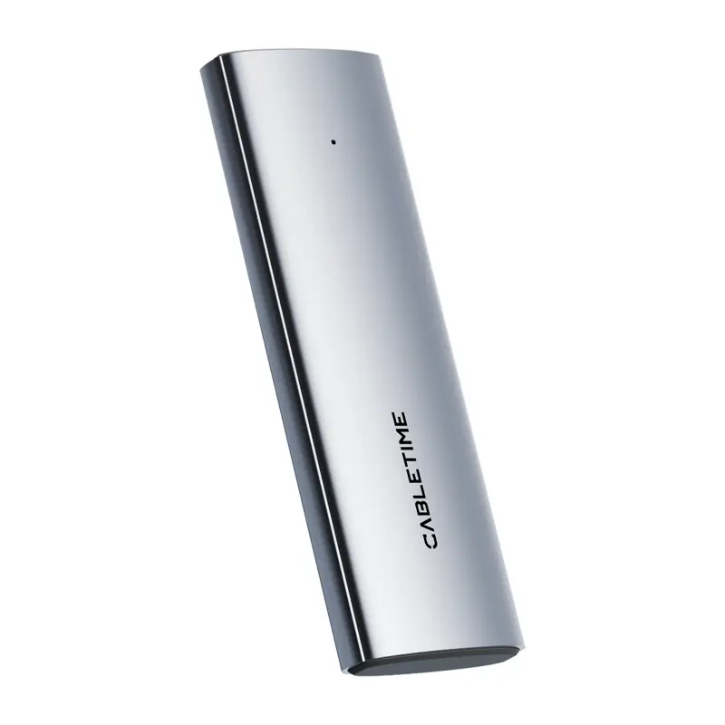 Cabletime CB32G 10Gbps USB-C to NVMe & SATA M.2 SSD Enclosure