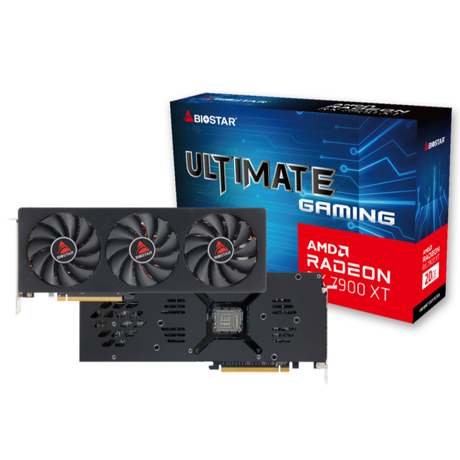 Biostar AMD Radeon RX 7900 XT 20GB Graphics Card - Free Delivery