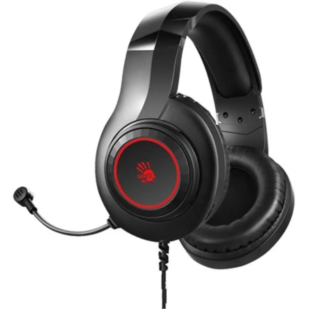 Bloody G220S Neon USB Gaming Headphone - Black