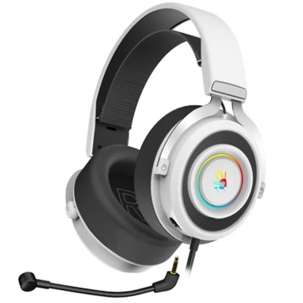 Bloody G535 7.1 Virtual Surround Sound RGB Gaming Headphone USB - Black+White