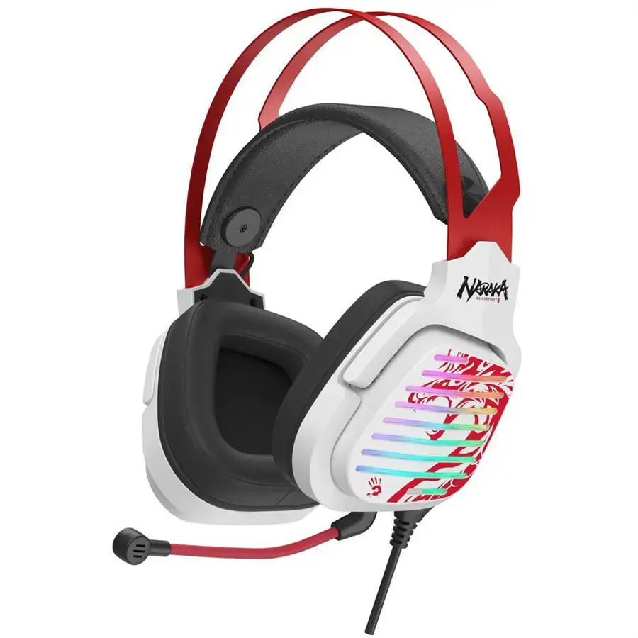Bloody G560 Naraka RGB Gaming Headset, 7.1 Virtual USB