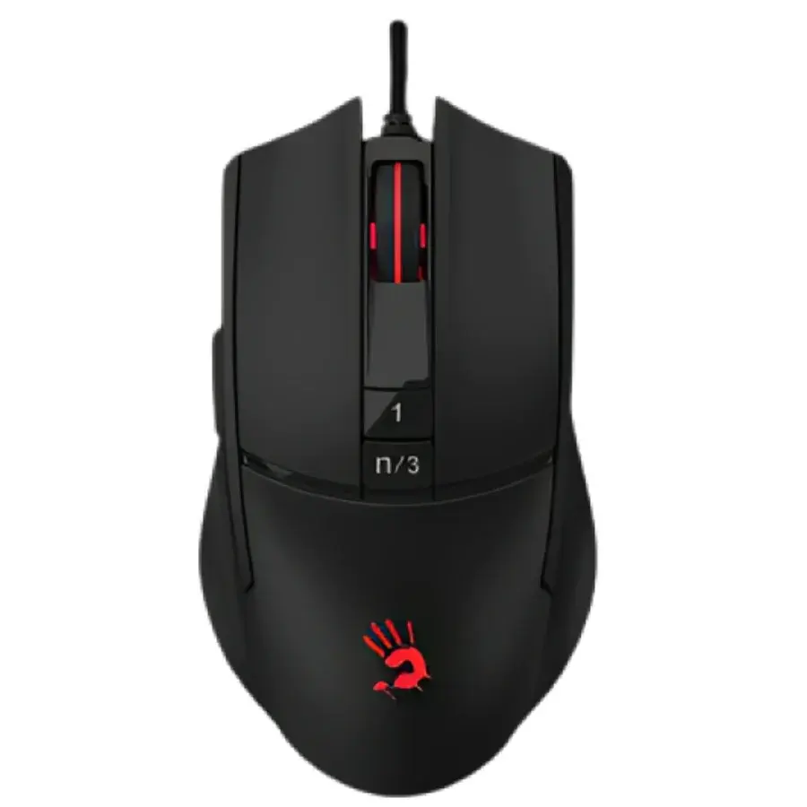 Bloody L65 Max Lightweight RGB Gaming Mouse - Stone Black