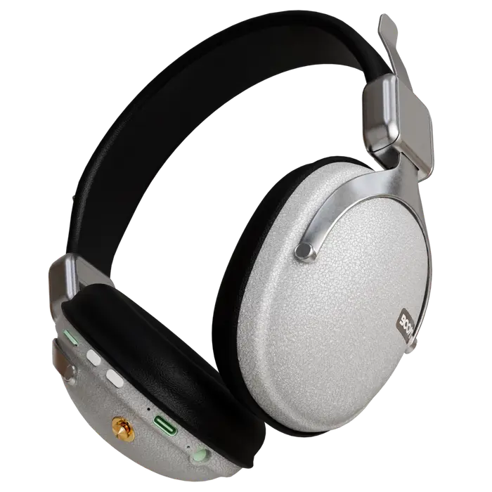 Boost Note Wireless Retro Headset - Silver