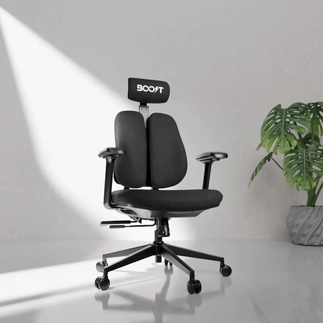 Boost Prism Ergonomic Chair - Black