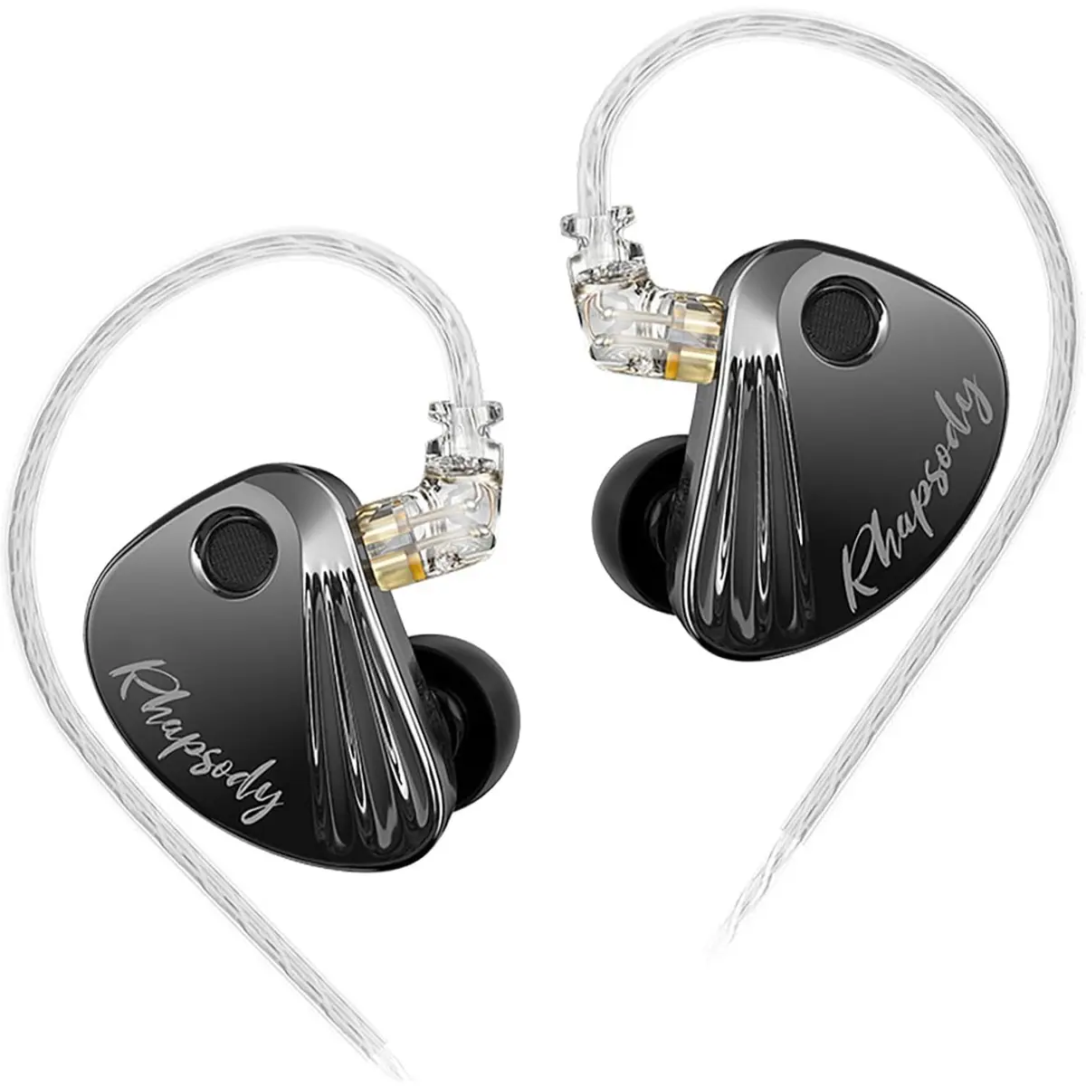 CCA Rhapsody 2DD+4BA Hybrid IEM Earbuds with Microphone