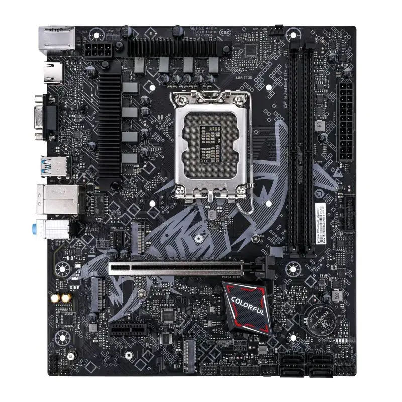 Colorful Battle-Ax B760M-K D5 V20 Intel 12/13/14th Gen microATX Motheboard