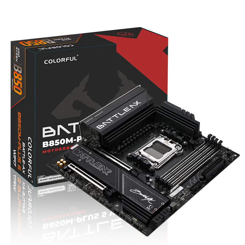 Colorful Battle-Ax B850M-Plus S Wifi7 V14 DDR5 AMD AM5 microATX Motherboard