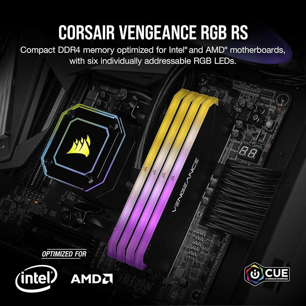 Corsair Vengeance RGB RS 32GB (2x16GB) 3200MHz | 32GB DDR4 Desktop