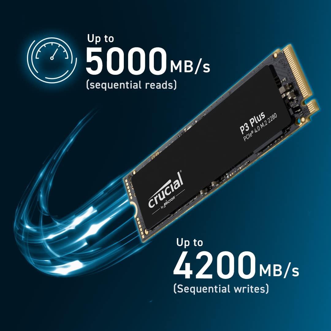 Crucial P3 Plus 1TB | Internal M.2 PCIe SSD | Price in Pakistan