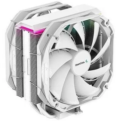 DeepCool AS500 Plus WH Single Tower ARGB CPU Air Cooler – White